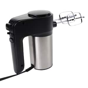 6-Speed Electric Hand Mixer, 250W Motor with Turbo Boost and Interchangeable Accessories