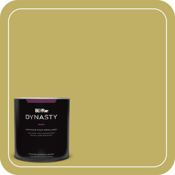 BEHR DYNASTY 1 qt. #PPU9-06 Riesling Grape Eggshell Enamel Interior Stain-Blocking Paint and Primer