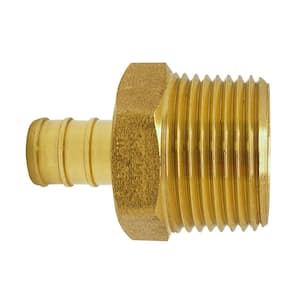 3/4 in. Brass PEX-B Barb x 1 in. Male Pipe Thread Reducing Adapter