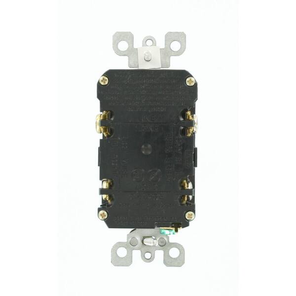 Tingatinga 20×20cm (2) Leviton 20 Amp SmartlockPro Tamper Resistant GFCI Outlet
