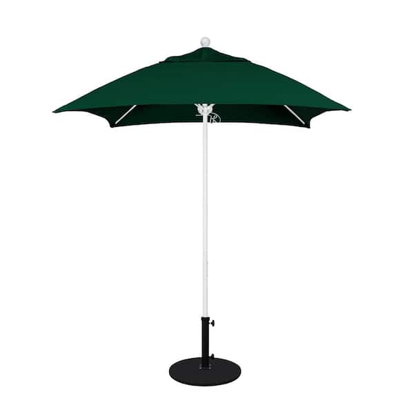 California Umbrella 6 Ft White, 6 Ft Umbrella For Patio