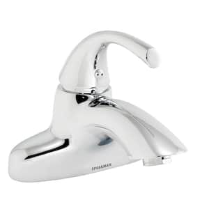 Echo 4 in. Centerset Single-Handle Bathroom Faucet in Polished Chrome