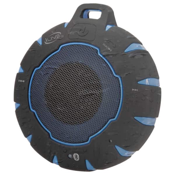 iLive Waterproof Bluetooth Speaker IP66, Blue