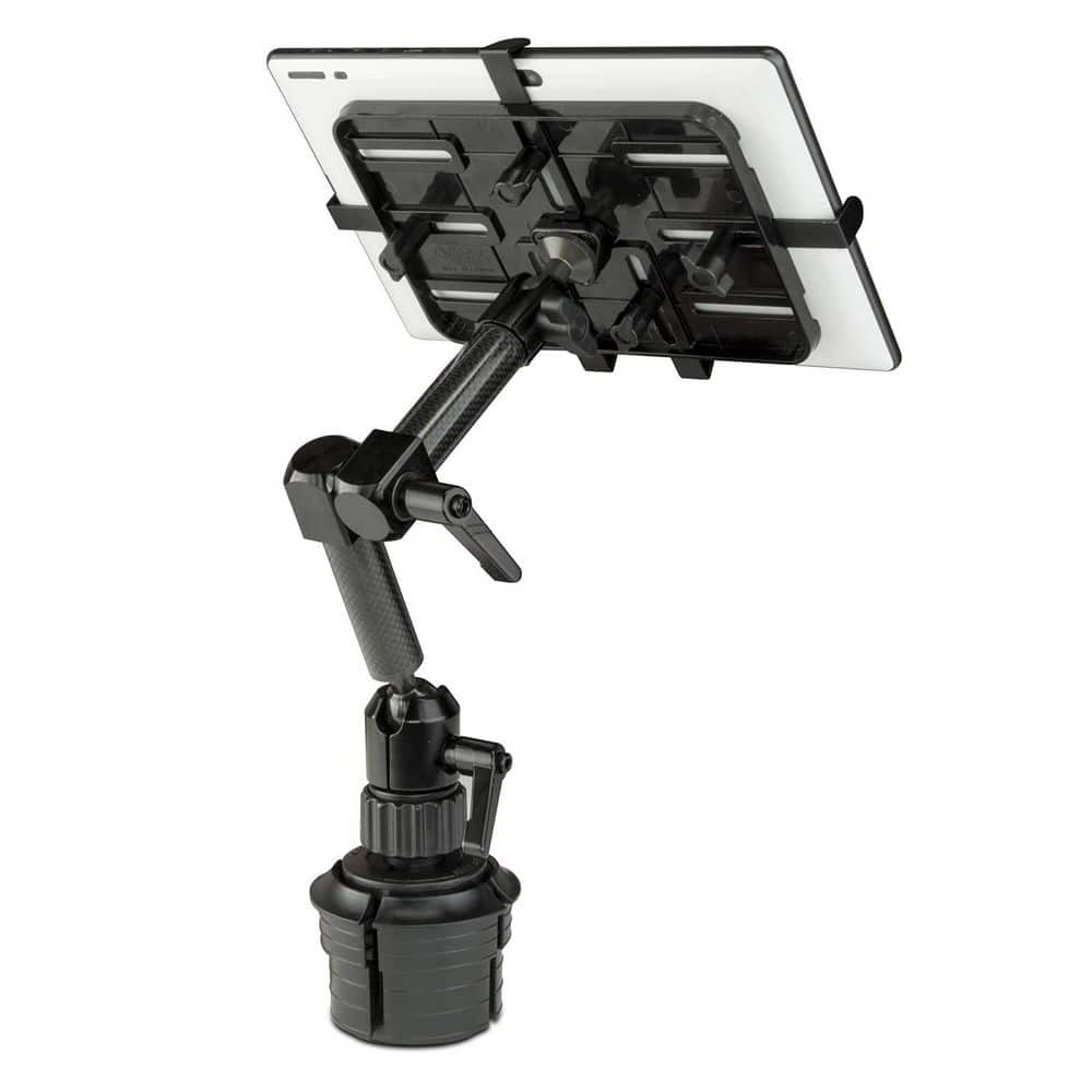 Carbon Fiber Cup Holder Tablet ELD Mount