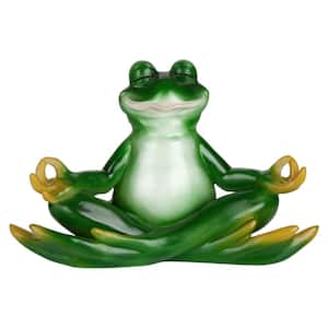 Yoga Frog Statue – Lady of the Lake
