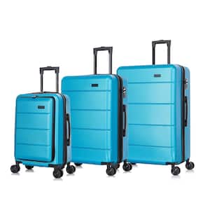 Teal Elysian Lightweight Hardside Spinner 3-Piece Luggage set 20 in., 24 in., 28 in.