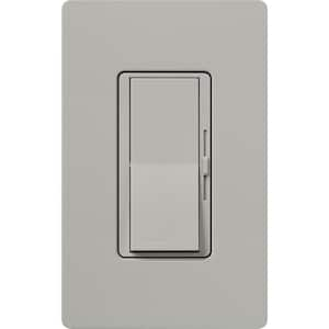 Diva Dimmer Switch for Magnetic Low Voltage, 600-Watt/Single-Pole, Pebble (DVSCLV-600P-PB)