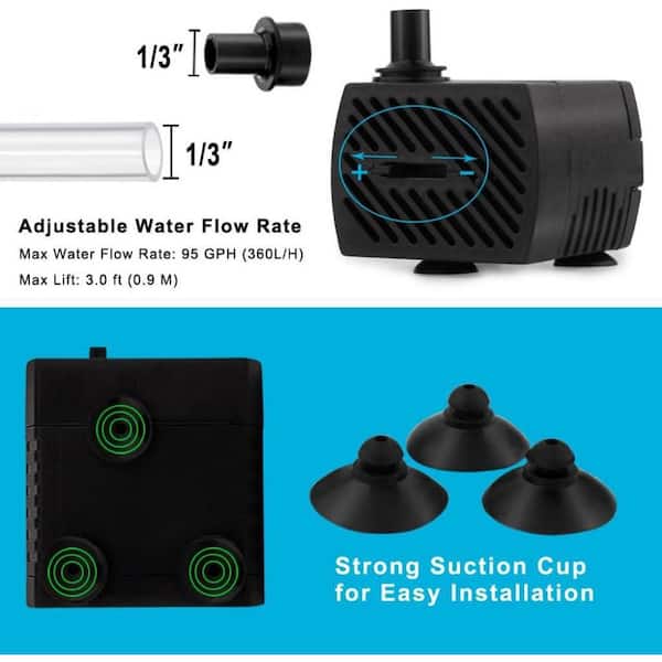 fish tank water flow accessories Neo Pipe It is suitable for various fish tanks and marine aquariums Aqueon Aquarium Water Changer Water