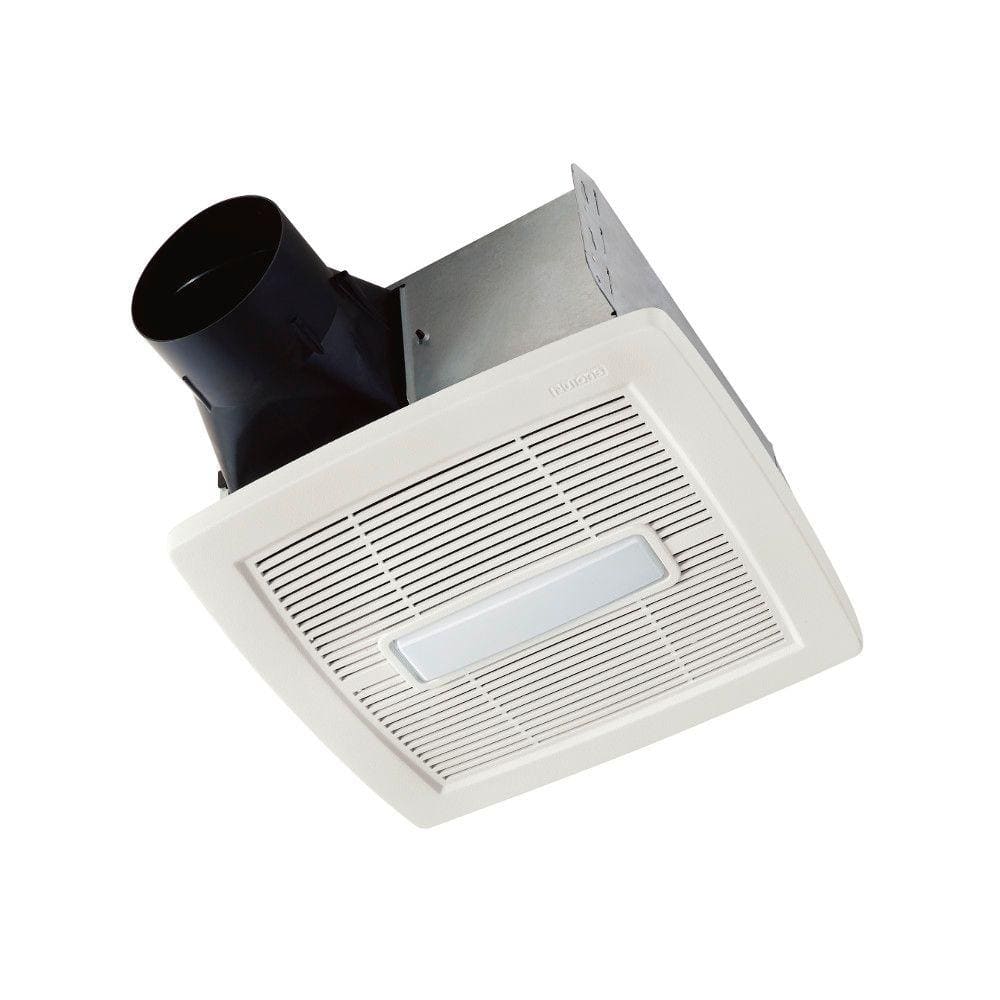 Flex Series 80 CFM Ceiling Roomside Installation Bathroom Exhaust Fan with 