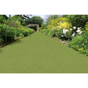 Putting Green 15 ft. Wide x 16 mm Cut to Length Green Artificial Grass Carpet