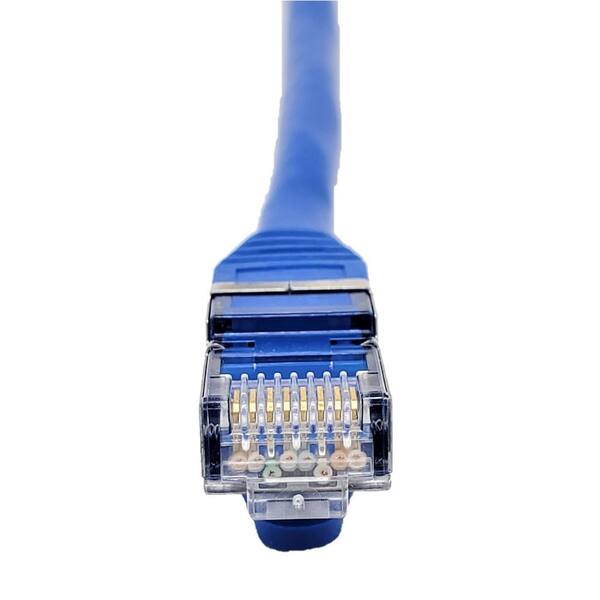 Micro Connectors, Inc 50 ft. CAT 7 (S-FTP) (26AWG) Double Shielded