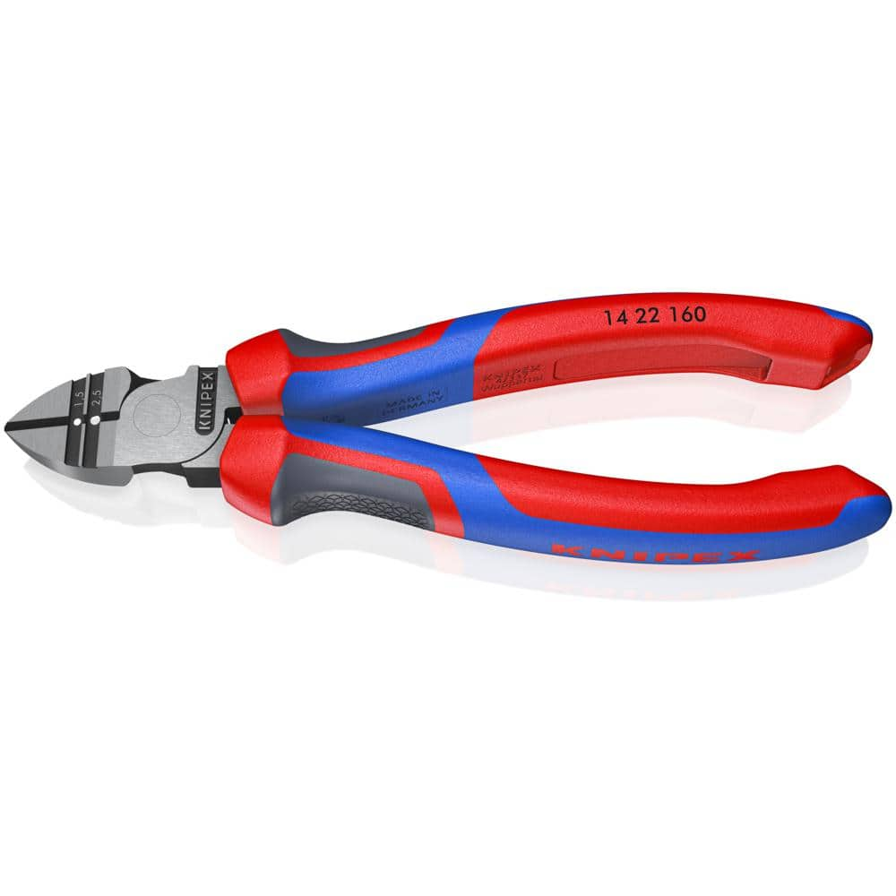 KNIPEX 6-1/4 in. Diagonal Cutter and Insulation Stripper