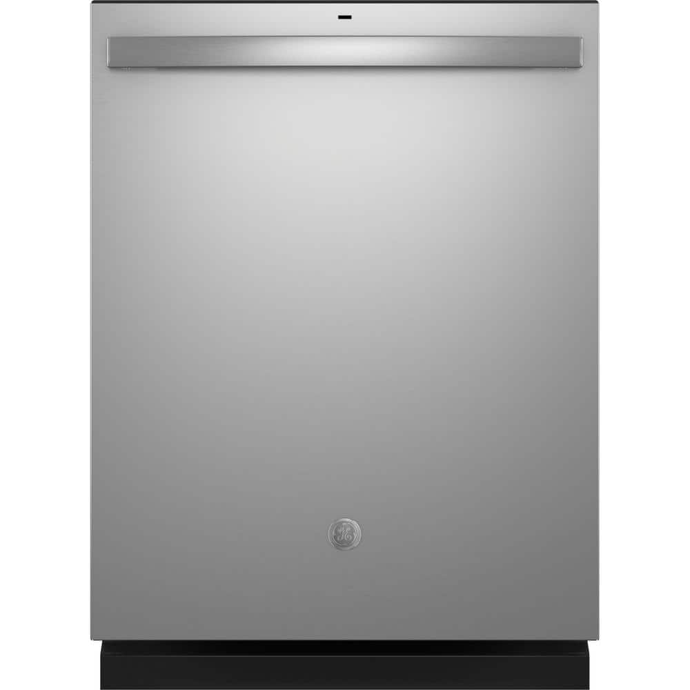 24 in. Smart Built-In Tall Tub Top Control Stainless Steel Dishwasher w/Stainless Interior Door and Plastic Tub, 50 dBA