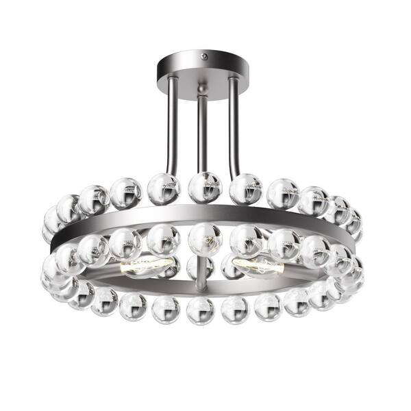 Maxax Annapolis 7-Light Chrome/Clear Unique Tiered Maxax Annapolis 7-Light Chrome/Clear Unique Tiered