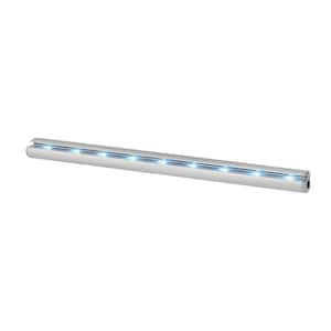 LED Rail 31.5 in. Silver Aluminum Shelf Bracket