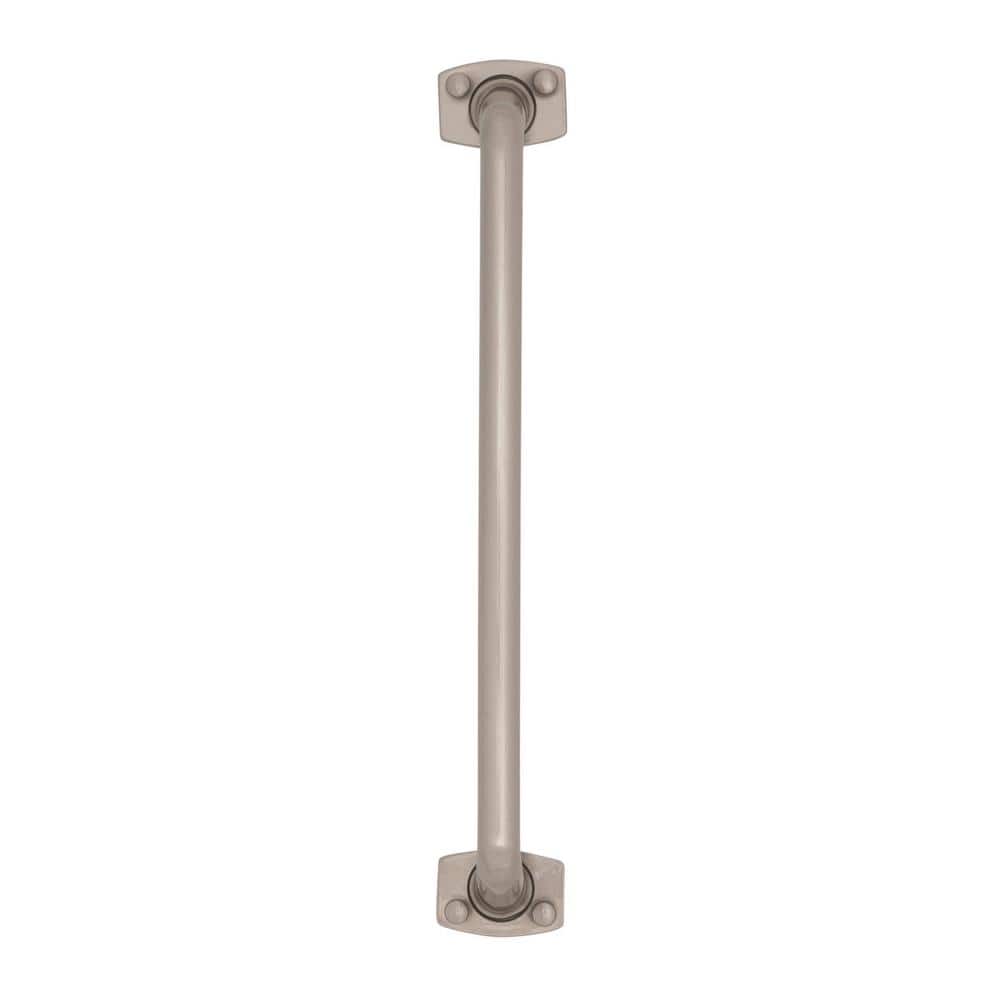 Satin Nickel 6-5/16 Inch Industrial Cabinet Pull