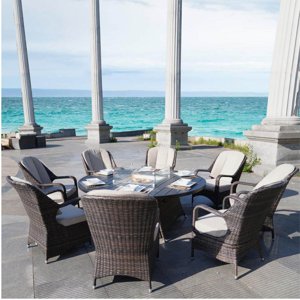 Outdoor Patio Furniture | Timber Fire Tables Collection - 42