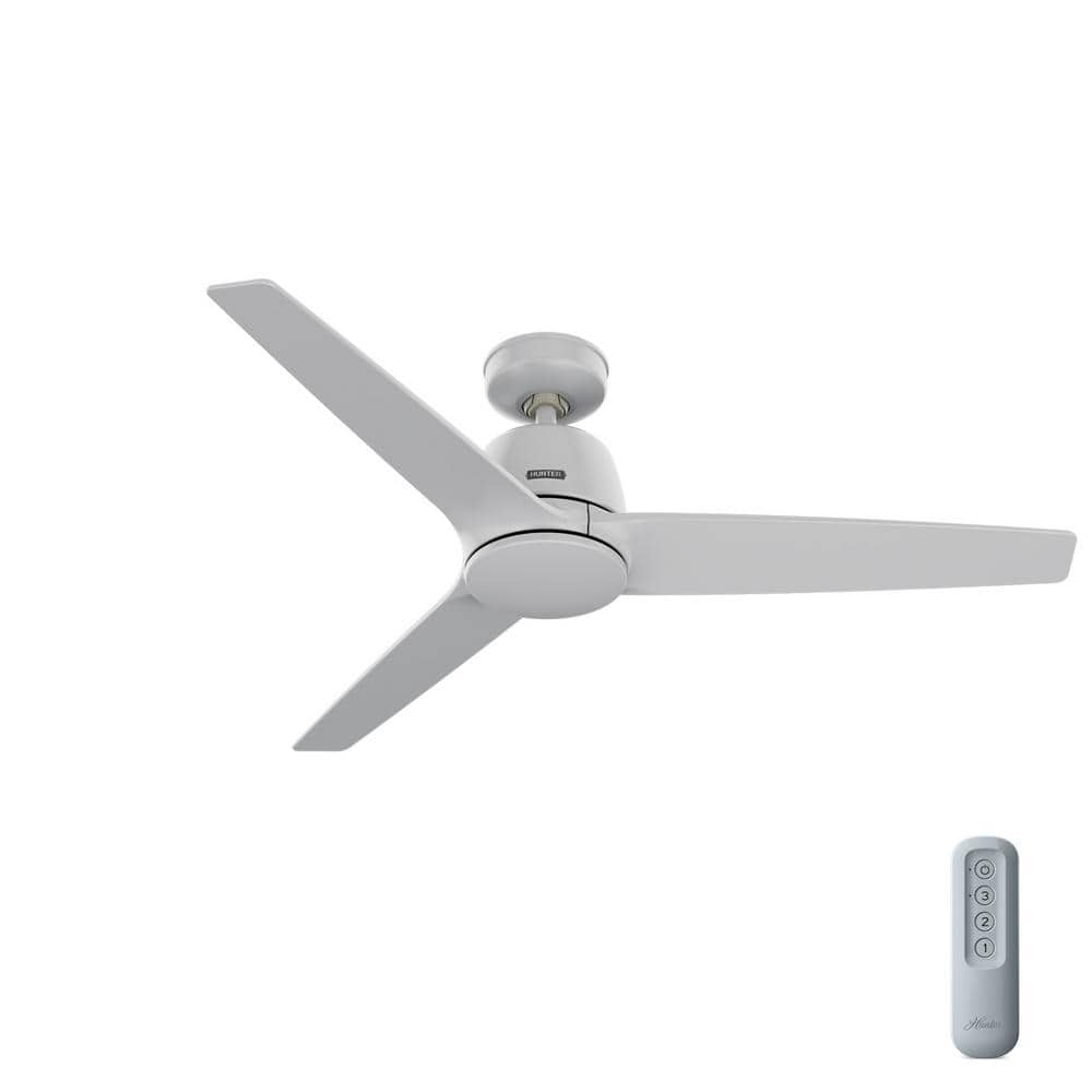 52" Malden Ceiling Fan with Remote, Reversible Motor, 3 Blades - Hunter Fan