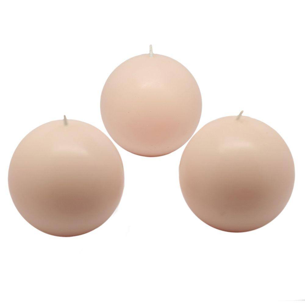 UPC 685024158465 product image for Zest Candle 3 in. Ivory Ball Candles (6-Box), Red | upcitemdb.com