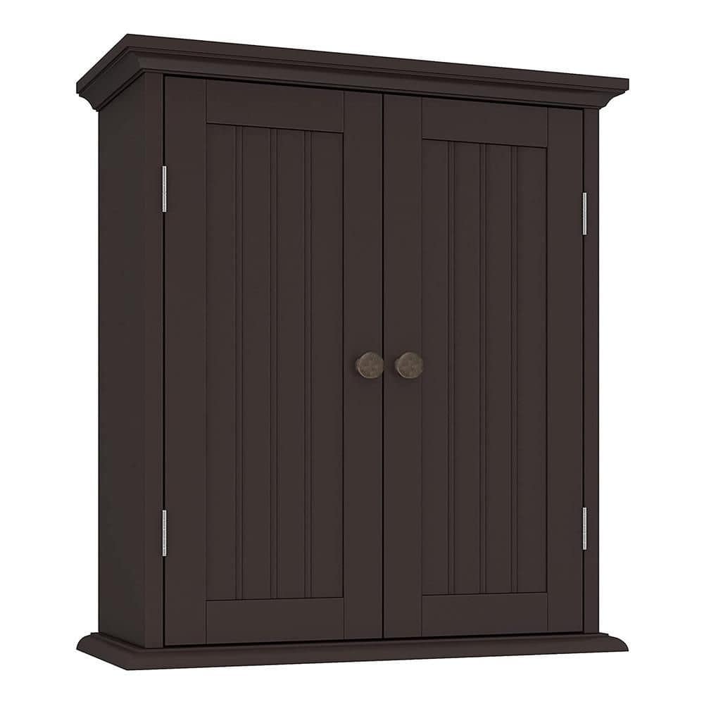 21.1 in. W x 8.8 in. D x 24 in. H Bathroom Wall-Mounted Medicine Cabinet wi