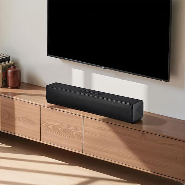 SVOPES Sound Bar for Smart TV, 2.0 Channel, 17 in. Compact