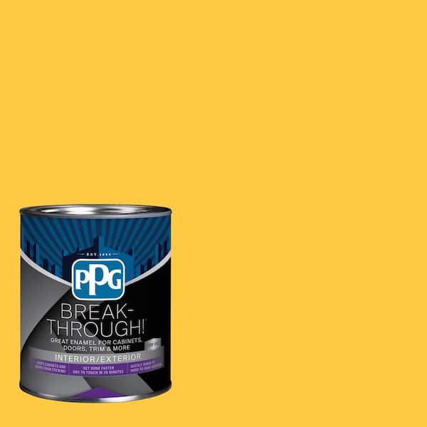 Break-Through! 1 qt. PPG1211-7 Be Daring Semi-Gloss Door, Trim & Cabinet Paint