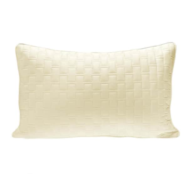 Ivory Sherpa Cloud Shaped Throw Pillow