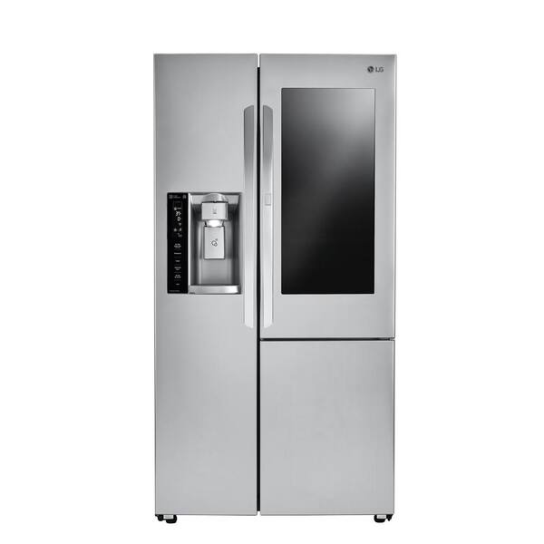 LG 21.7 cu. ft. Side by Side Smart Refrigerator with InstaView