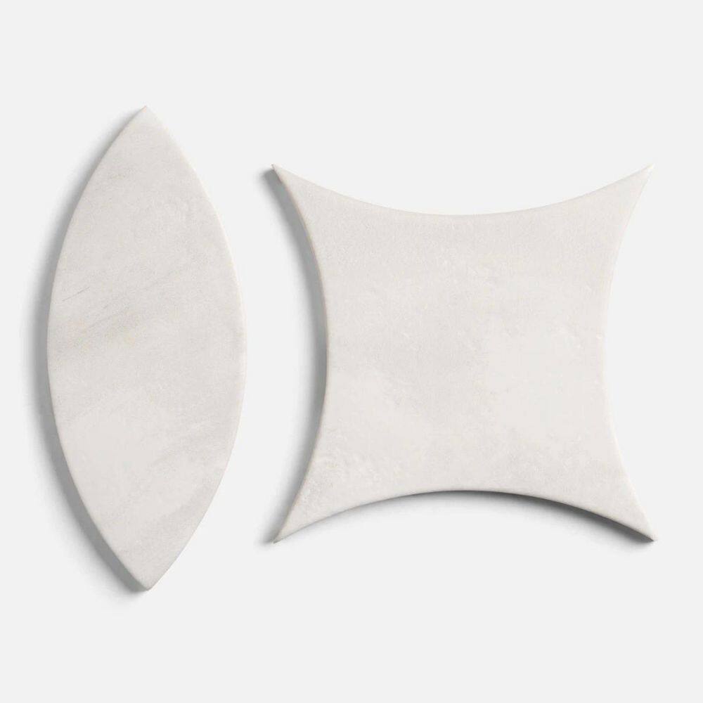 Dorel White 3.14 in. x 7.87 in. Petal Matte Porcelain Floor and Wall Tile (3.09 sq. ft. / Case) price history on PriceWatchPro