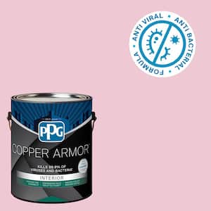 1 gal. PPG1182-3 Pale Primrose Semi-Gloss Antiviral and Antibacterial Interior Paint with Primer