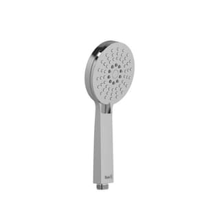 3-Spray Wall Mount Handheld Shower Head 1.75 GPM in Chrome