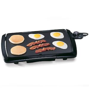 12x22 Extra Large Electric Griddle Non Stick Flat Top Indoor Countertop  Grill