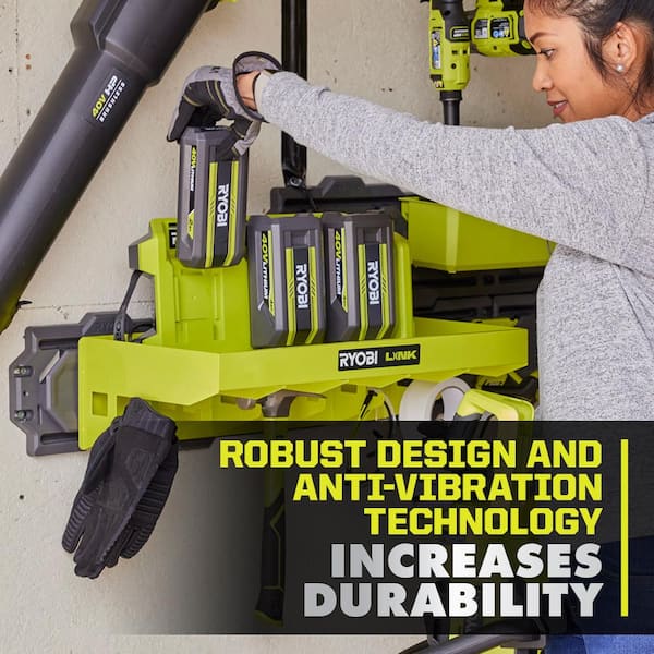 RYOBI 40V Lithium-Ion Ah Battery and Charger OP4020A-OP403A