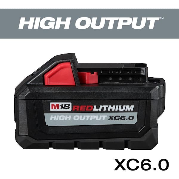 M18 18-Volt Lithium-Ion High Output Starter Kit with Two 6.0 Ah Battery and  Charger