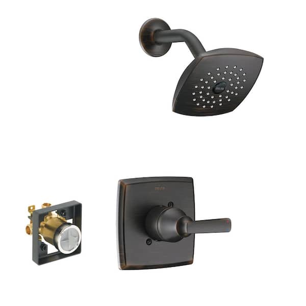 Ashlyn Single Handle 1-Spray Shower Faucet 1.75 GPM with Pressure Balance in Venetian Bronze