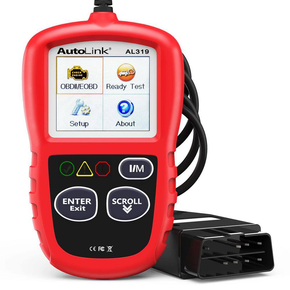 OBD2 Code Reader Enhanced Check Engine Fault Detection Live Data Freeze Frame CAN Diagnostic Scan Tool AL319 price history on PriceWatchPro
