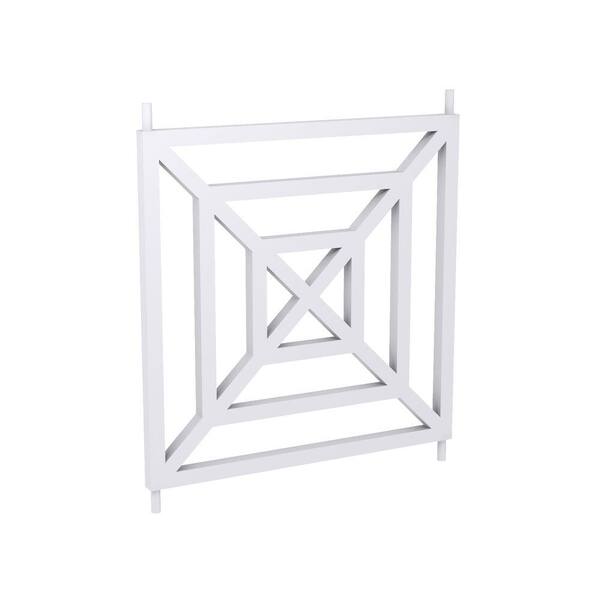 Fypon 28 in. x 28 in. x 1-1/4 in. Polyurethane Balustrade Square Panel