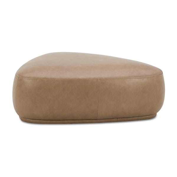 Jennifer Taylor Pebble 44 in. Rounded Triangle Cocktail Ottoman