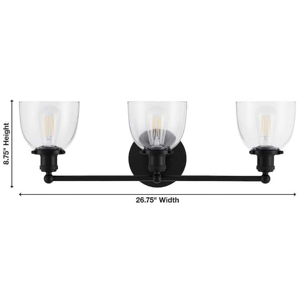 Home depot deals evelyn vanity light