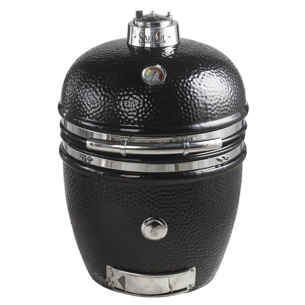 Platinum 19 in. Kamado - Large Stainless Steel BBQ Island Grill - Black price history on PriceWatchPro