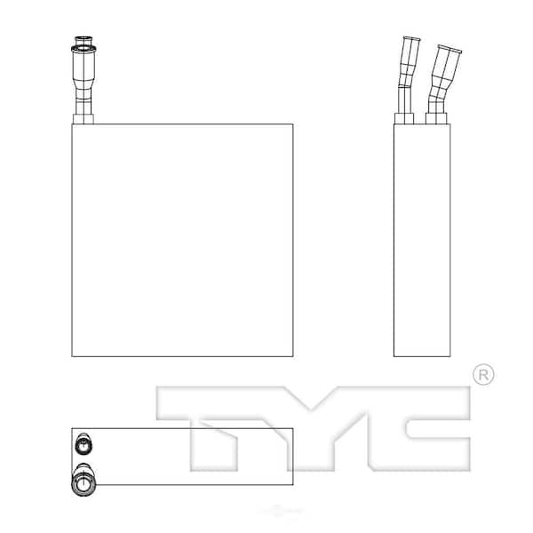 TYC A/C Evaporator Core 2006 Jeep Liberty 2.8L