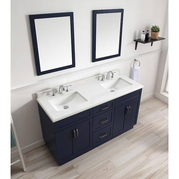 Home Decorators Collection Lincoln 60, Home Depot 60 Inch Double Vanity Top