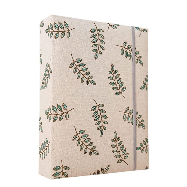 Nature Series Green 4 x 6 Linen 200-Pocket Photo Album