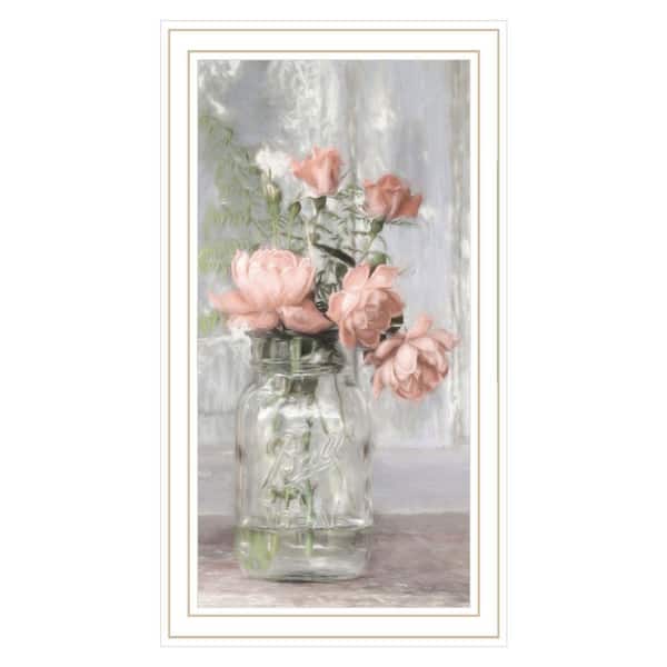 1-Piece Framed Graphic Print Plants and Flowers 20.00 in. x 11.00 in.