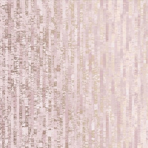 Betula Blush Pink and Rose Gold Removable Wallpaper Sample