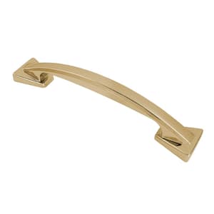 Bixby 5 in. Polished Gold Cabinet Pull