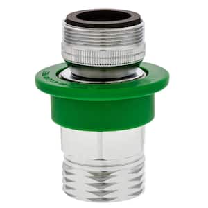IBC Tote Tank Drain Adapter Threaded Cap Garden Hose Connector 1/2"3/4" Two Snap