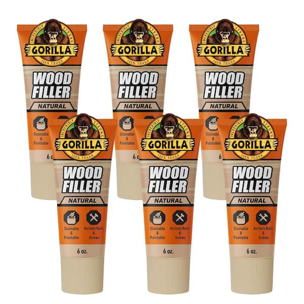 6 oz. Wood Filler Tube (6-Pack)