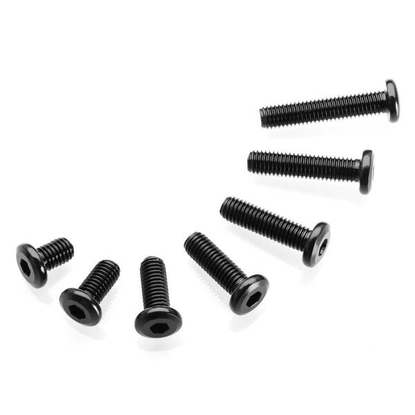 M5 X 45mm Socket Head Cap Screws - 12.9 Grade Alloy Steel Black Oxide Bolts 25 Pack