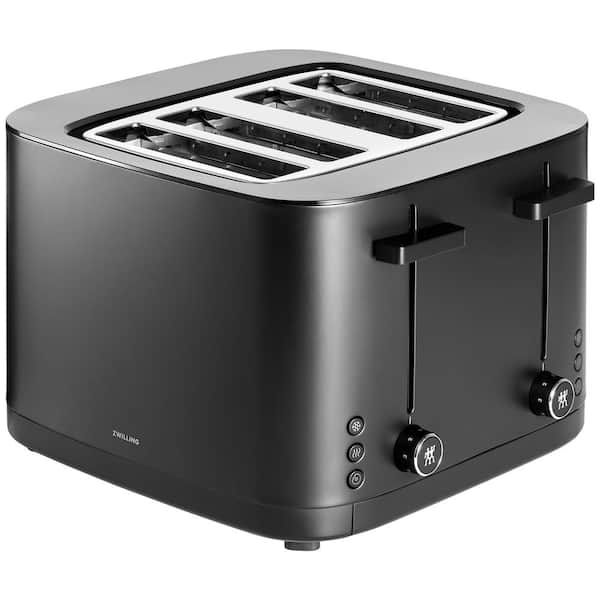 ZWILLING Enfinigy 4-Slot Toaster, Black 1016130 - The Home Depot